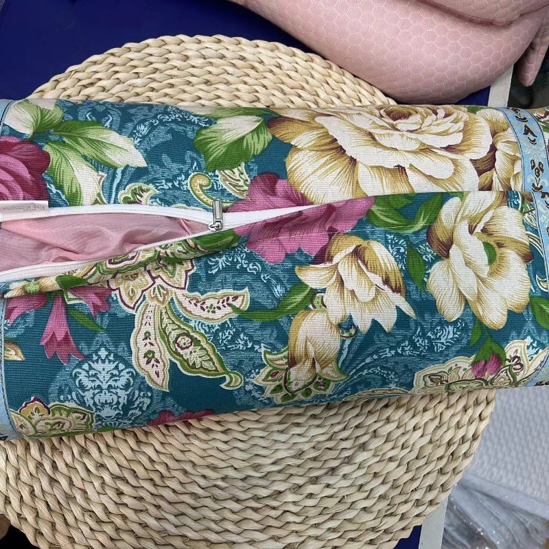 Cotton coarse cloth buckle Palace pillowcase pillow inner cover height adjustable cervical vertebra pillowcase pillowcase manufacturers stall Super