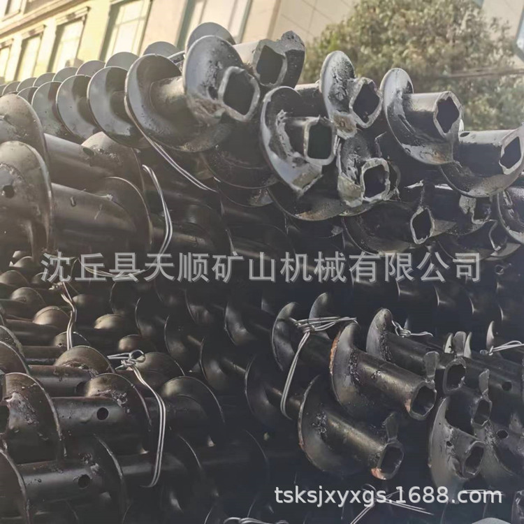 Factory direct mining 65*18 square high-efficiency spiral drill pipe anti-outburst drill pipe coal mine twist water exploration drill pipe