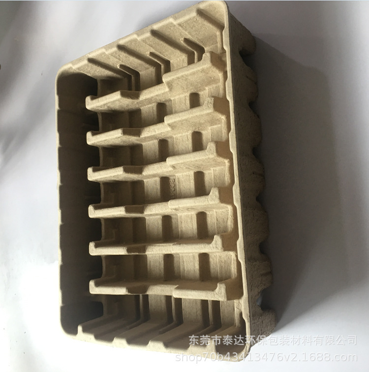 Global Plastic Limit Promotes Biodegradable Environmentally Friendly Paper Plastic Egg Tray Pulp Molding to Replace Blister Small Motor Paper Tray