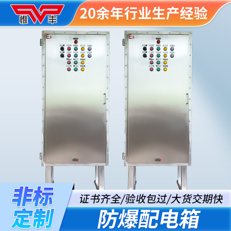 Customized Stainless Steel Explosion-Proof Lighting Power Distribution Cabinet Maintenance Wiring Box 304316 Power Switch Control Cabinet Factory