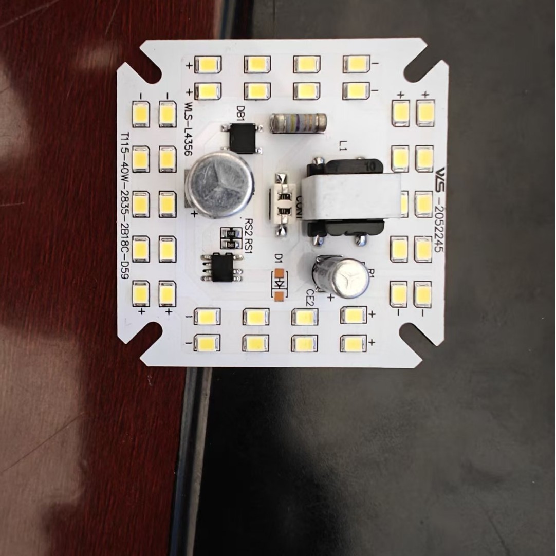 Led Drop Eu Manufacturer Supplies Light Board Dob Light Source Light Board Integrated Driver-Free 220V