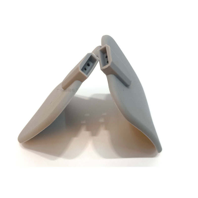 Medium frequency physiotherapy instrument three jack hyperthermia electrode plate fever acupuncture electrotherapy pulse heating therapy instrument flat accessories