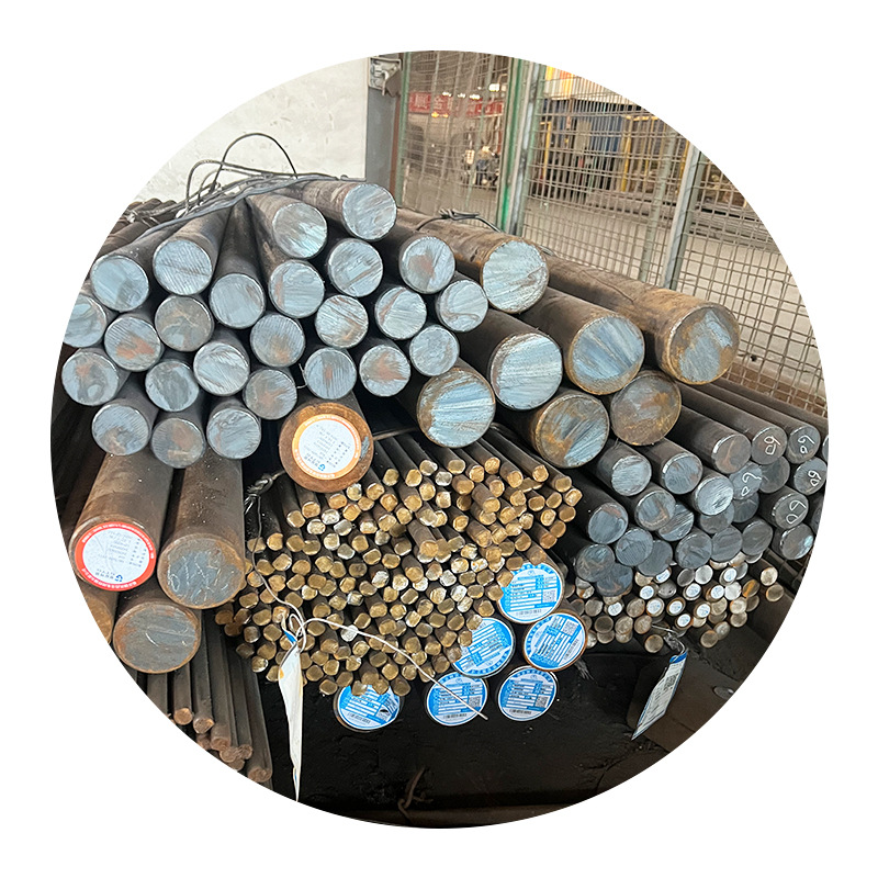 Hefei Round Steel Manufacturer Alloy Rod Material Cut-To-Order 45 # 40Cr Galvanized Solid