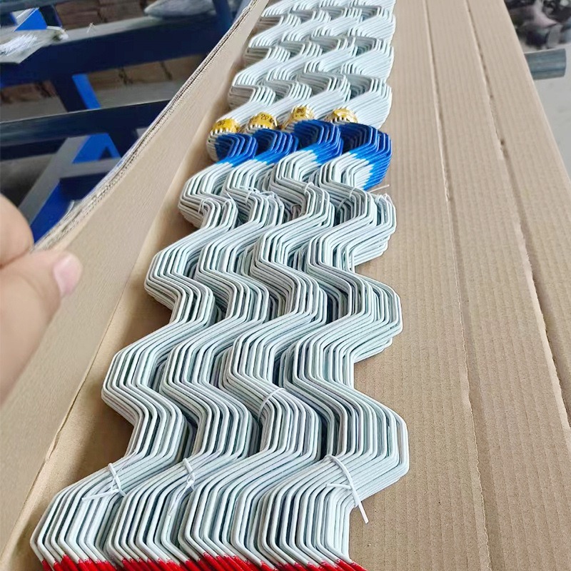 Factory wholesale greenhouse accessories White circlip cross pressure film circlip windproof fixed Beijing pressure film circlip