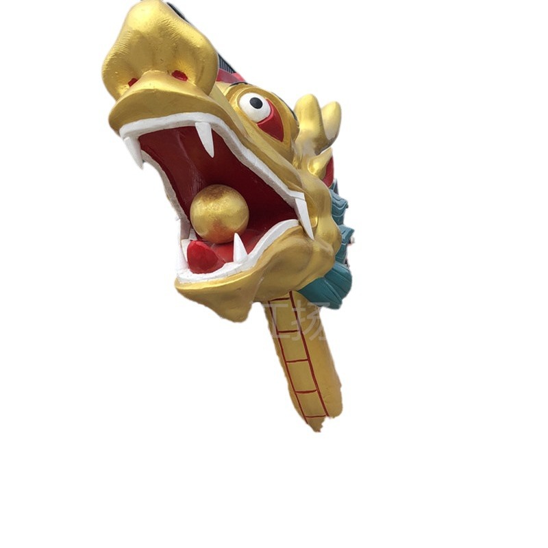 National standard 12 people 22 people standard glass fiber reinforced plastic race dragon boat Dragon Boat Festival competitive wooden dragon boat boat factory outlet