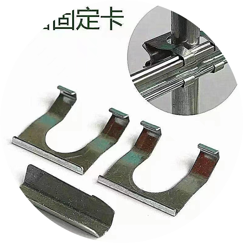 Greenhouse card slot greenhouse accessories hot galvanized windproof card slot dovetail film slot greenhouse film strip