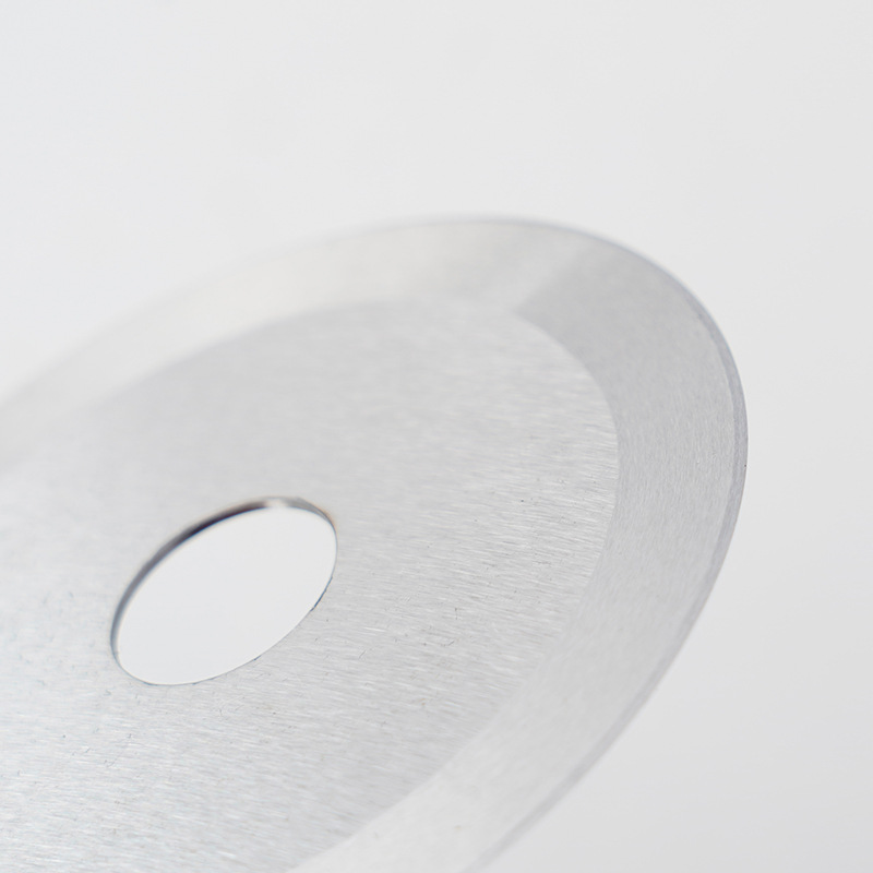 Slitting Circular Blade Cutting Machine for Cutting Paper Tubes, Rubber, Melt-Blown Fabric, Leather, Non-Woven Fabric, Alloy Tungsten Steel for Efficient Cutting