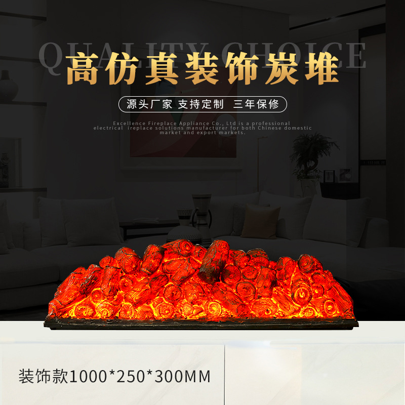 Европейское отопительное настенное украшение, угольный отельный бар, гостиная с электронным имитационным камином