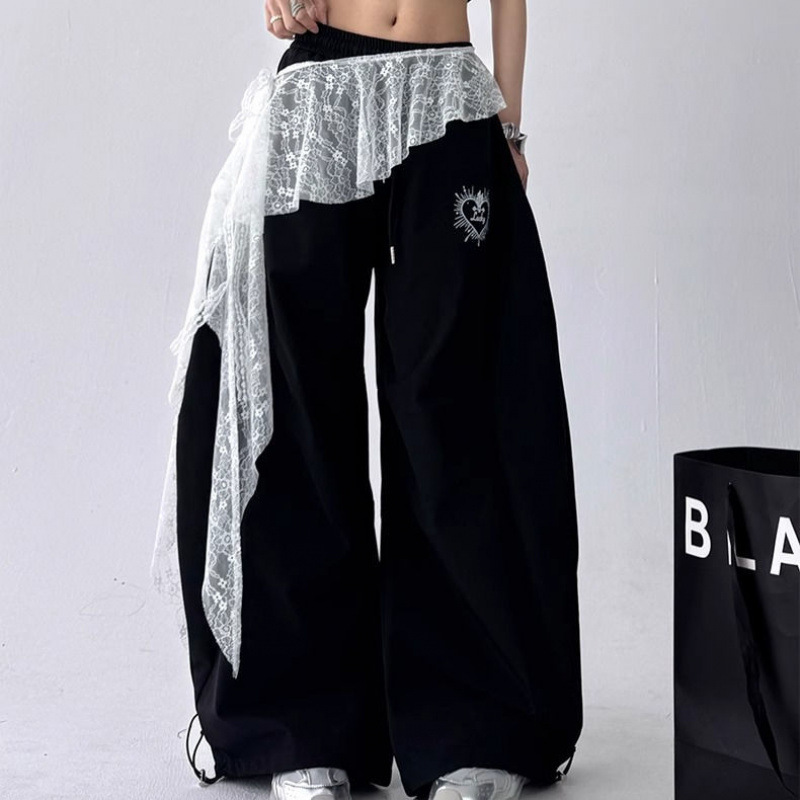 Embroidered Flower Fart Curtain Overskirt Women's 2025 Spring New Arrival Stacked Ass Covering A- Line Skirt