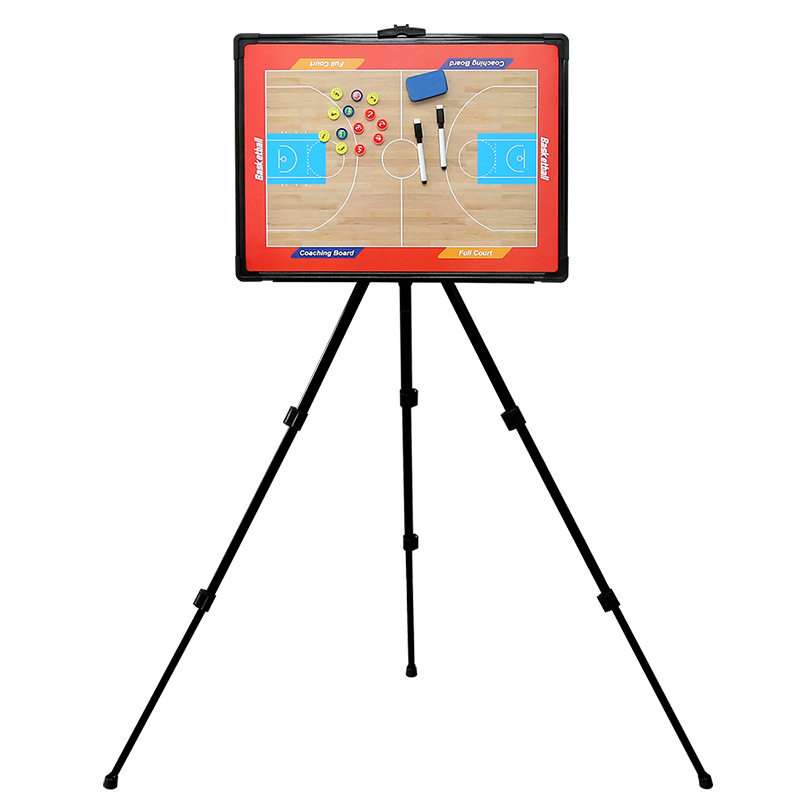 Floor-standing basketball tactical board magnetic teaching board coach Command Board with pen erasable basketball tactical board