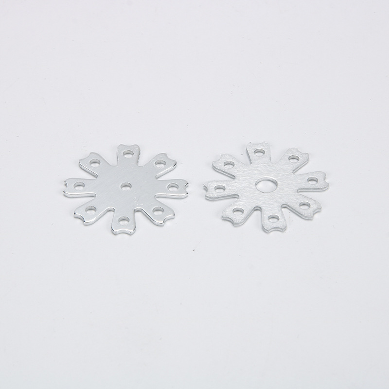 Anti-Tangle Flip Hook Piece Flip Hook Aluminum Piece Flip Base Metal Piece Metal Hook Board DIY Flip Hook