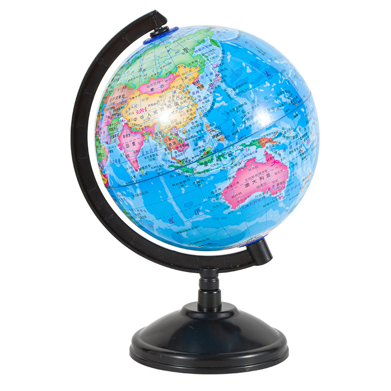 14.16cm diameter globe wholesale children's geographical cognition ornaments world map teaching equipment