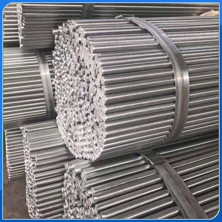 Hot-Dip Galvanized Round Steel Cold-Dip Galvanized Solid Grounding Lightning Avoidance Needle Straight Iron Rod 10/12/14/16/18 Structural Steel