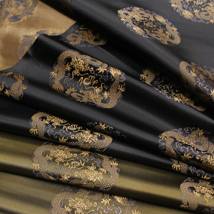 Китайский стиль тан suit детское пальто драконья мантия монгольская мантия сценическое украшение ручной жаккард брокадная шелковая ткань
