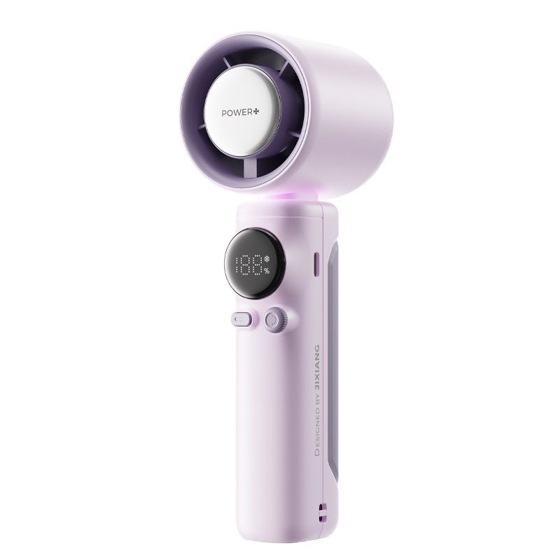 Cross-border New Handheld High-speed Spin Small Fan Super Long Endurance Ice Refrigeration Mini Electric Fan Shake Tone Hot Sale