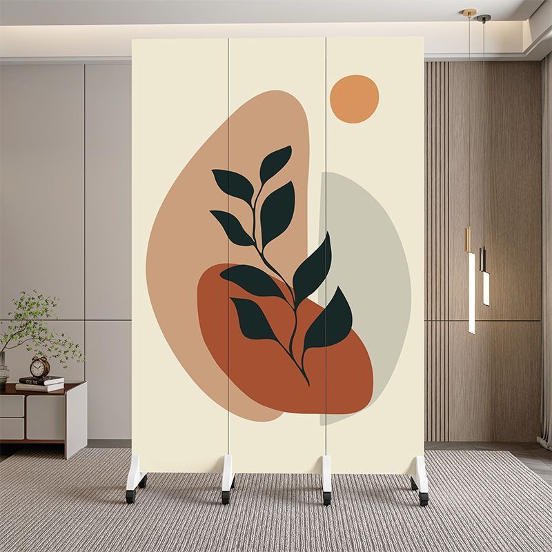 Simple Modern Folding Screen for Living Room, Home Entrance, Office Partition Wall, Light Luxury Simple Folding Screen