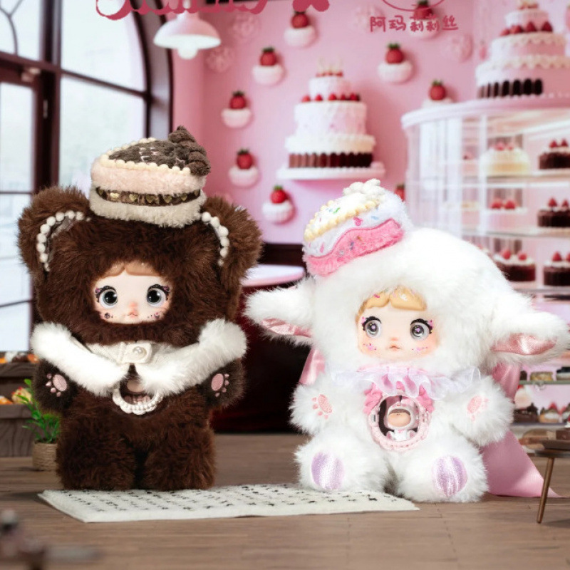 New Nuomai'Er - One Bite Sweetheart Series Plush Blind Box Handmade Doll Trendy Toy Ornament Hot-Selling Gift Wholesale