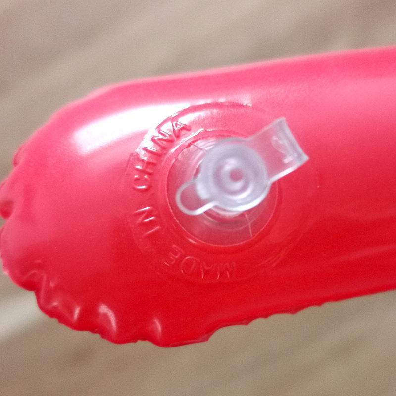 PVC material children's inflatable hammer with bell will be called small hammer floor goods inflatable children's toy in stock