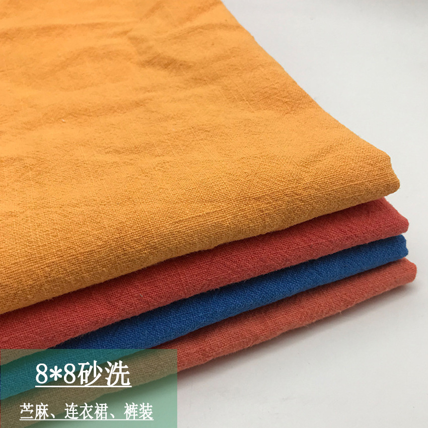 Рами ткань слоб 8*8 женский Танский костюм чайная искусство льняная пескоструйная водяная льняная ткань сложная китайская древняя ткань