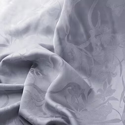 Factory direct new jacquard national style new Chinese printed chiffon dress fabric craft spring and summer clothing fabric