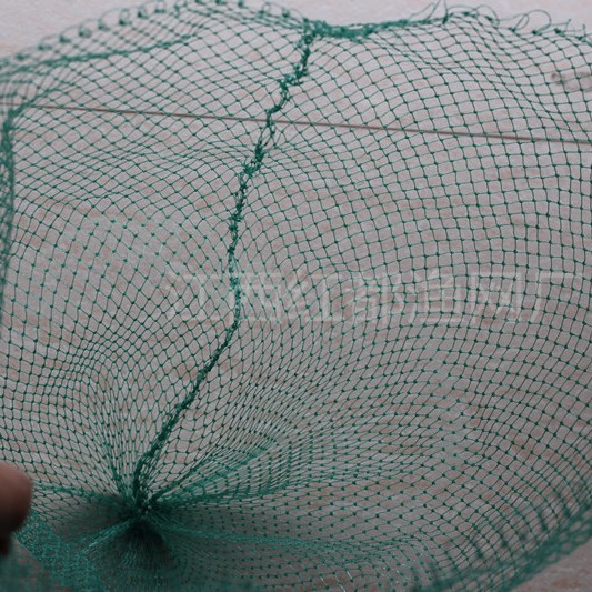 Semi-Handmade Fishing Net for Eels, Loaches, and Small Shrimp with Fine Mesh