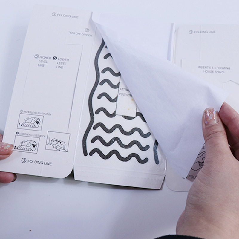 Factory Direct Sales Foreign Trade Cross-Border Cockroach House Trap Cockroach Sticker Household Cockroach Removal Powerful Cockroach Killing Sticky Board