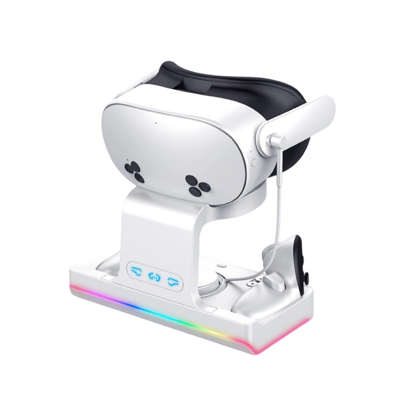 Cross-border hot sale Meta Quest 3S magnetic fast charging VR meta 3S detachable charging base