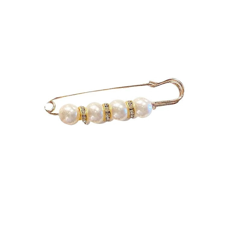 Waist pin accessories fixed clothes waist correction artifact anti-exposure brooch women's pants button waist pin