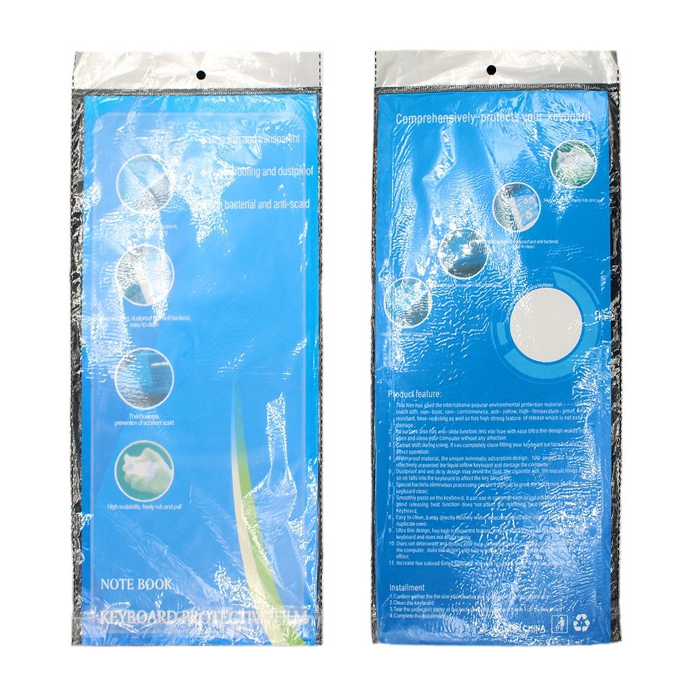 Notebook universal keyboard film computer film silicone keyboard protective cover 13 inch 15 desktop transparent dust pad