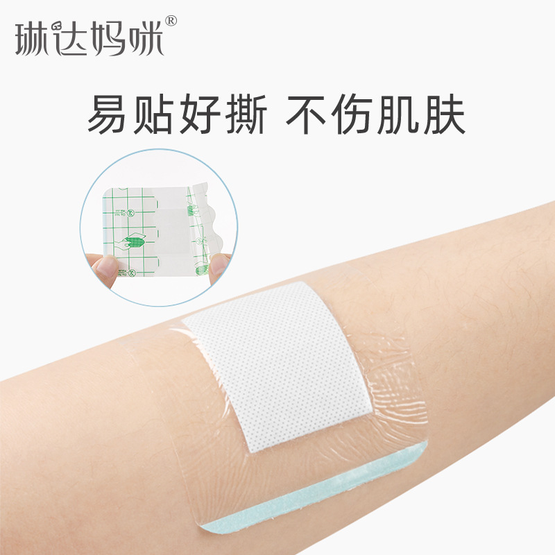 Linda Mommy Baby Belly Button Sticker Newborn Umbilical Cord Sticker Baby Bathing Waterproof Breathable Infant Umbilical Cord Sticker 10 Pieces