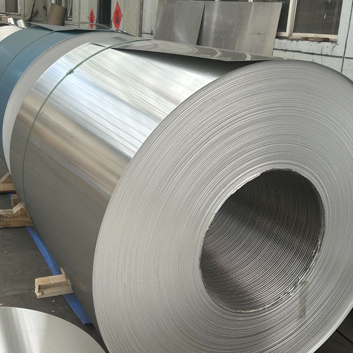 Tianjin 1050 1060 Thermal Insulation Aluminum Roll 3003 Orange Peel Pattern Thermal Insulation Aluminum Roll Pipe Engineering Thermal Insulation Aluminum Skin