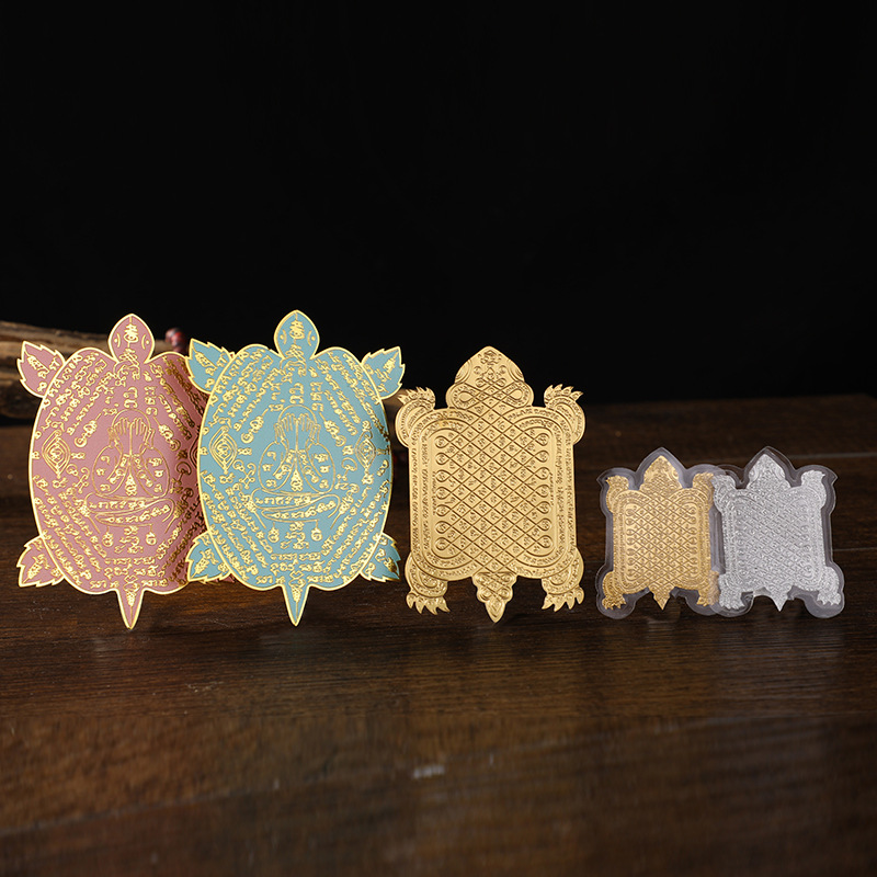 Thai Buddha Amulet Wholesale Rice Turtle Ayaka Wealth Turtle Talisman Piece Holy Water Wealth Turtle Kami Turtle Thai Mobile Phone Card Decoration