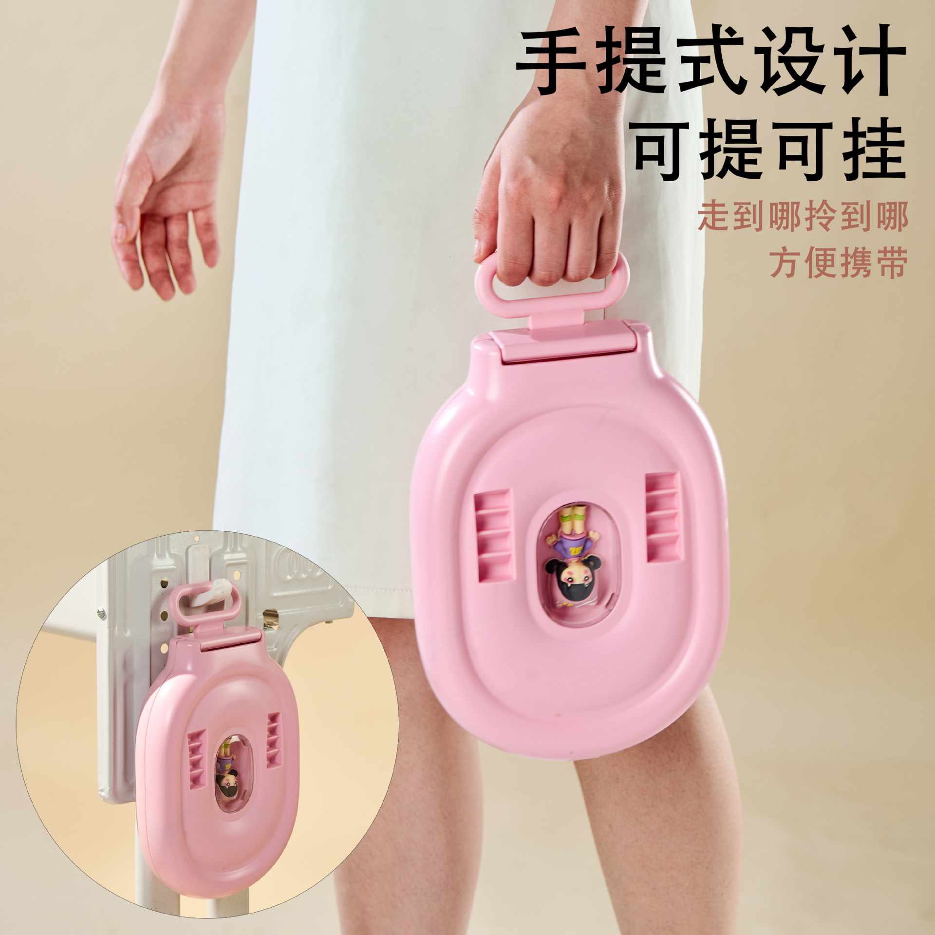 Portable Nap Pillow for Elementary School Students, Cartoon Classroom Sleeping Pillow, Foldable and Convenient for Desk Use