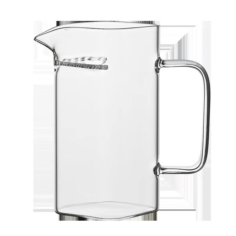 Glass Cup Crescent Moon Tea Water Separation Tea Sea Split Tea Teaware Heat-resistant fair Cup Filter Tea Drain Integrated Tea Cup Tea Set