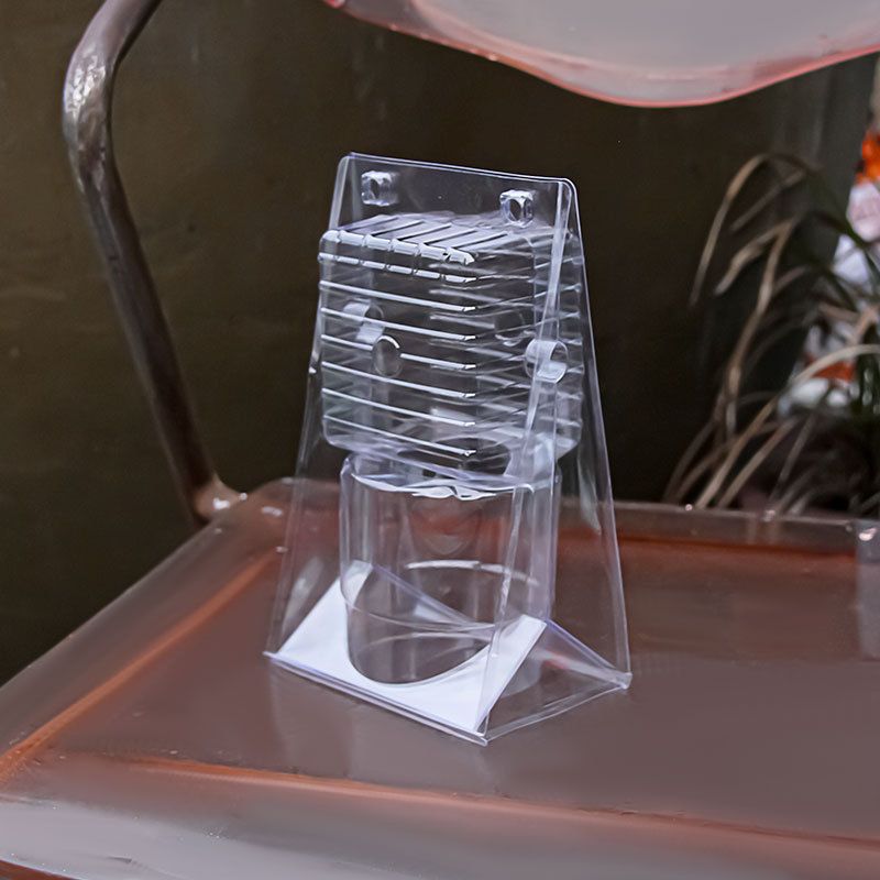 S9 Fleshy 8CM Diameter Flower Seedling Transport Packaging Box Seedling Packaging Box PVCPET Large Blister Box Bubble Shell Square