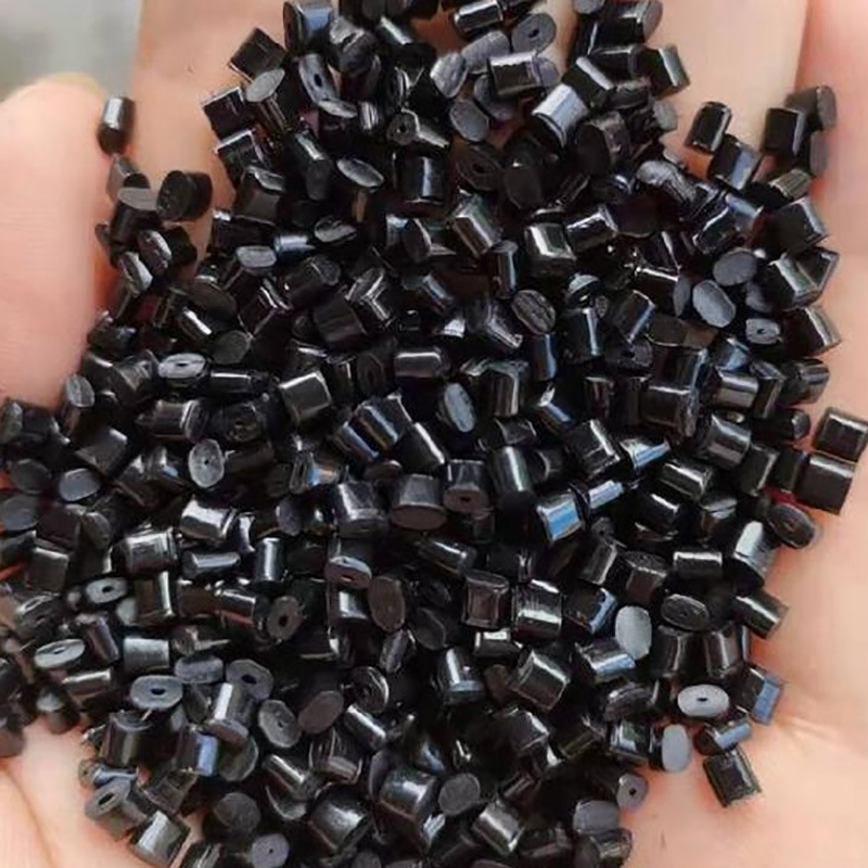 Abs Black Granules Modified Abs Black Abs Impact 12/14/16 High Gloss Flame Retardant Abs Plastic Granules