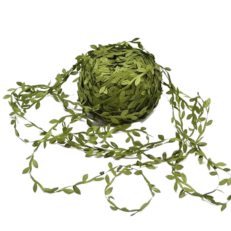 artificial green leaf rattan silk cloth willow wreath decoration artificial green plant diy handmade wreath material woven supplies