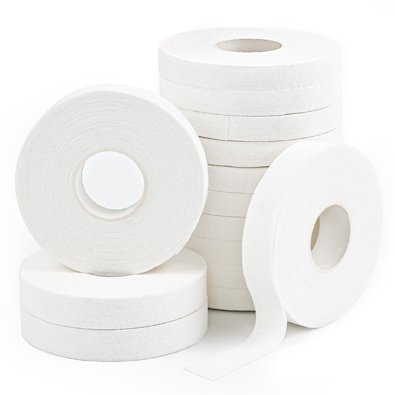 Cotton Rubber Adhesive Tape Breathable Tape Bandage Fixed Pressure Sensitive Tape Wear Resistant Hand Wrapping Hypoallergenic Breathable