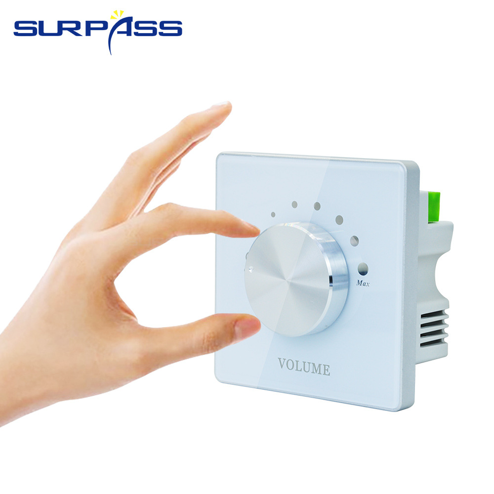 Fixed resistance tuning switch, 2.5D glass mirror, seven-speed control, two-channel/single-channel speaker channel control