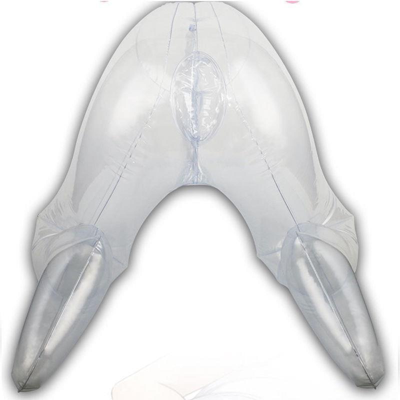 Transparent leather M leg inflatable doll men's toys adult sex toys inflatable gun rack soft rubber special Wholesale