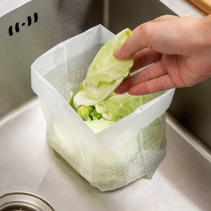 Kitchen Freestanding Drain Bag Garbage Bag Household Large Sink Filter Disposable Water Cutting Filter Bag