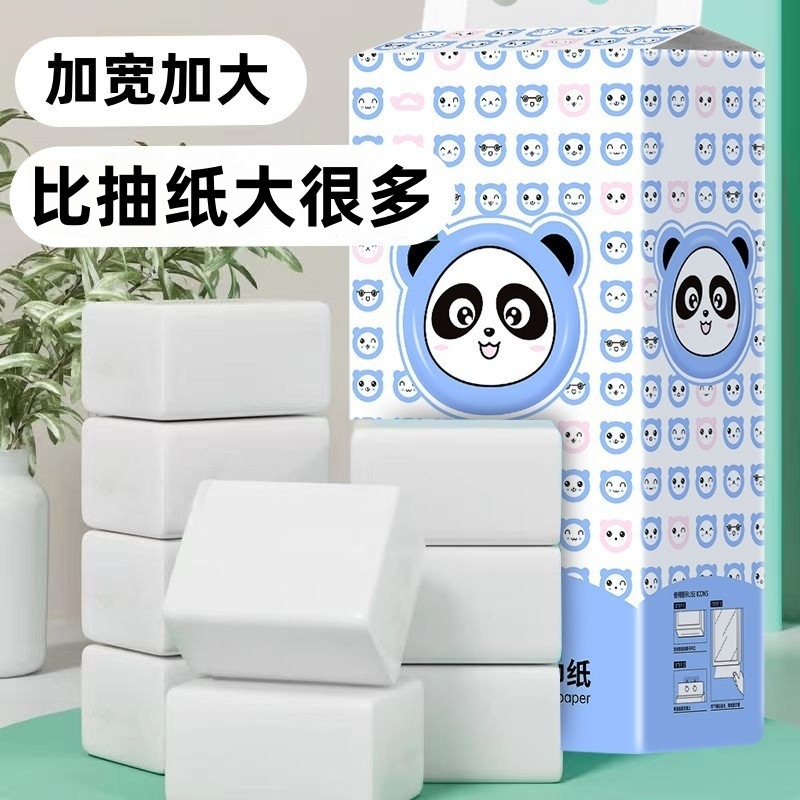 10 Packs of Full Box of Tissue Paper, Wholesale of Hanging Removable Toilet Paper, Household Paper Towels, Toilet Paper, Large Pack of Paper, Super Cost-Effective