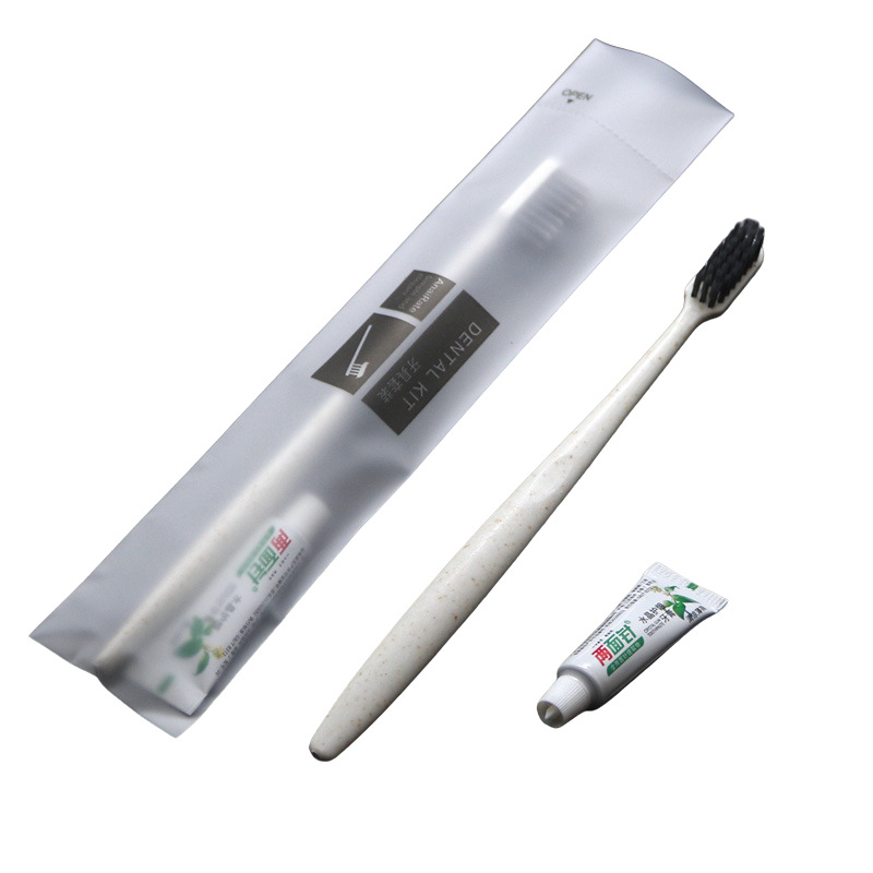 Hotel Disposable Soft Hair Toothbrush with Toothpaste Home Hospitality Hotel Special Toiletries Home Stay Dental suit