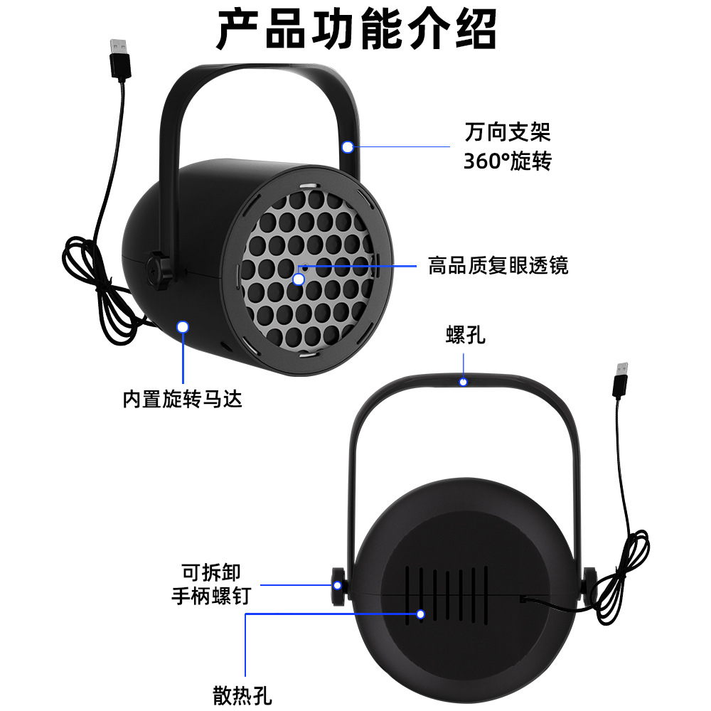 2023 Grab New Christmas Projection Snowflake Lights Christmas 16 Pictures Led Atmosphere Lights Christmas Decorations Gifts