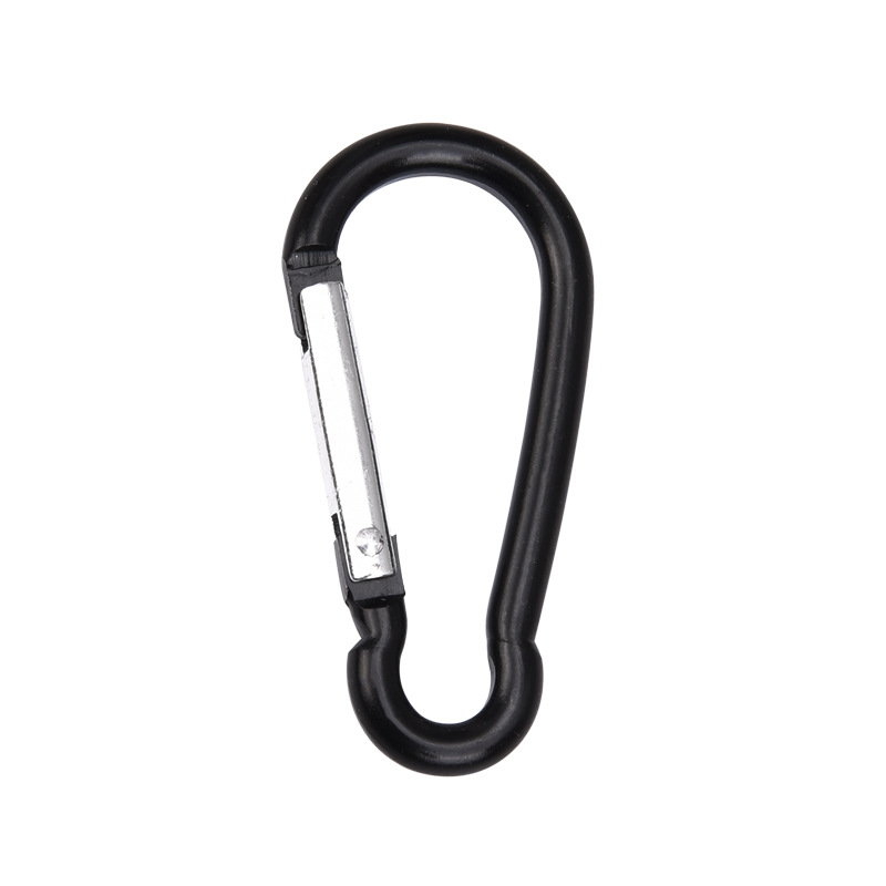 Manufacturers wholesale 6 gourd 60mm thick aluminum carabiner hook Cup hook convenient hook