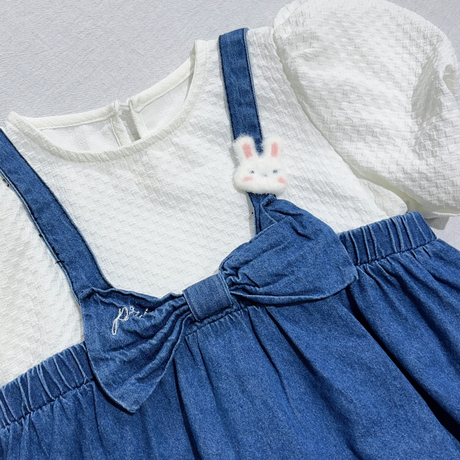 Barabala Children's Clothing Wholesale Autum New Boys and Girls Trade Pure Cotton Long-Sleeved T-Shirt Korean Style Autum Clothes