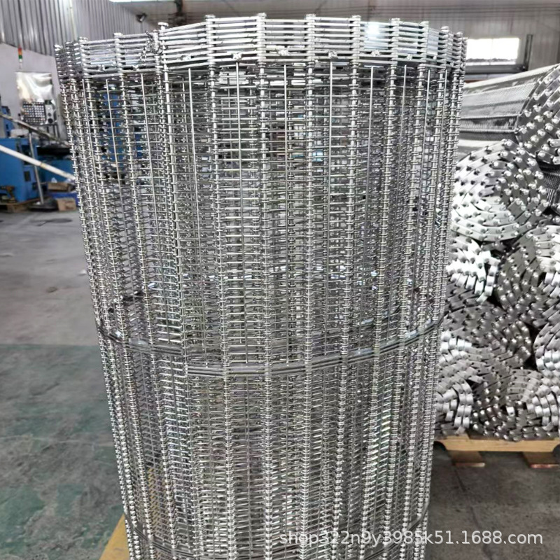 Customized Processing of Various Stainless Steel Metal Mesh Belts, Conveyor Belts, Food Processing Stainless Steel Mesh Belts, High Temperature Resistant Metals