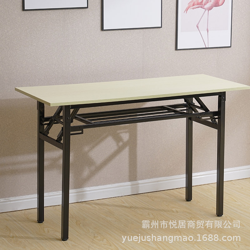 Простой складной стол, оптовая продажа, учебный длинный стол, офисный стол для встреч, уличный прямоугольный компьютерный стол