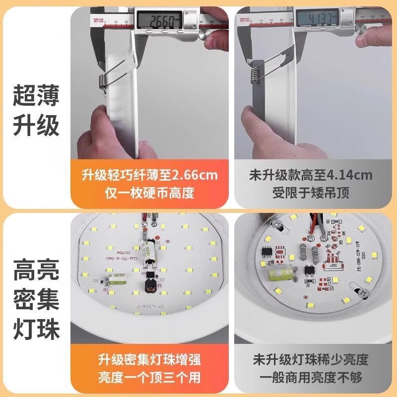 Downlight Led 4 Inch 12W5W Embedded 5 Inch 18 Watt 9cm Ceiling Light Spotlight 6 Opening 15cm Shop Hole Light