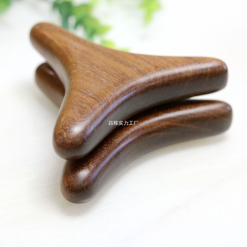 Foot Massager Acupoint Tool Massage Foot Meridian Stick T-Shaped Cone Foot Therapy Multifunctional Triangle Bird
